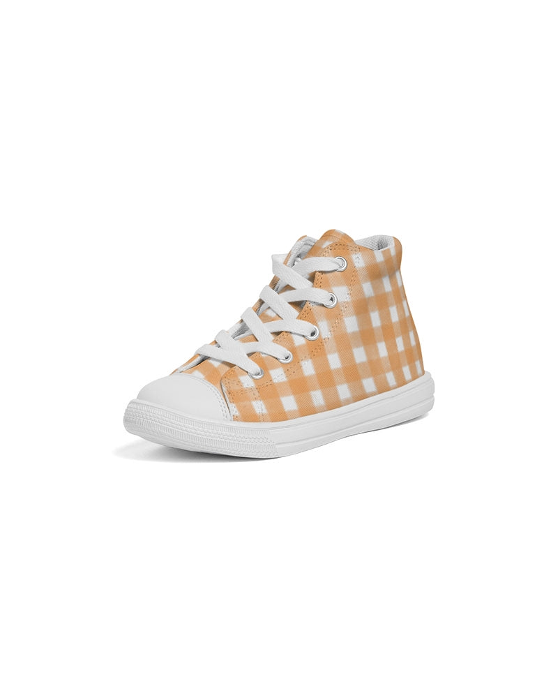 Tangarine Kids Hightop Canvas Shoe