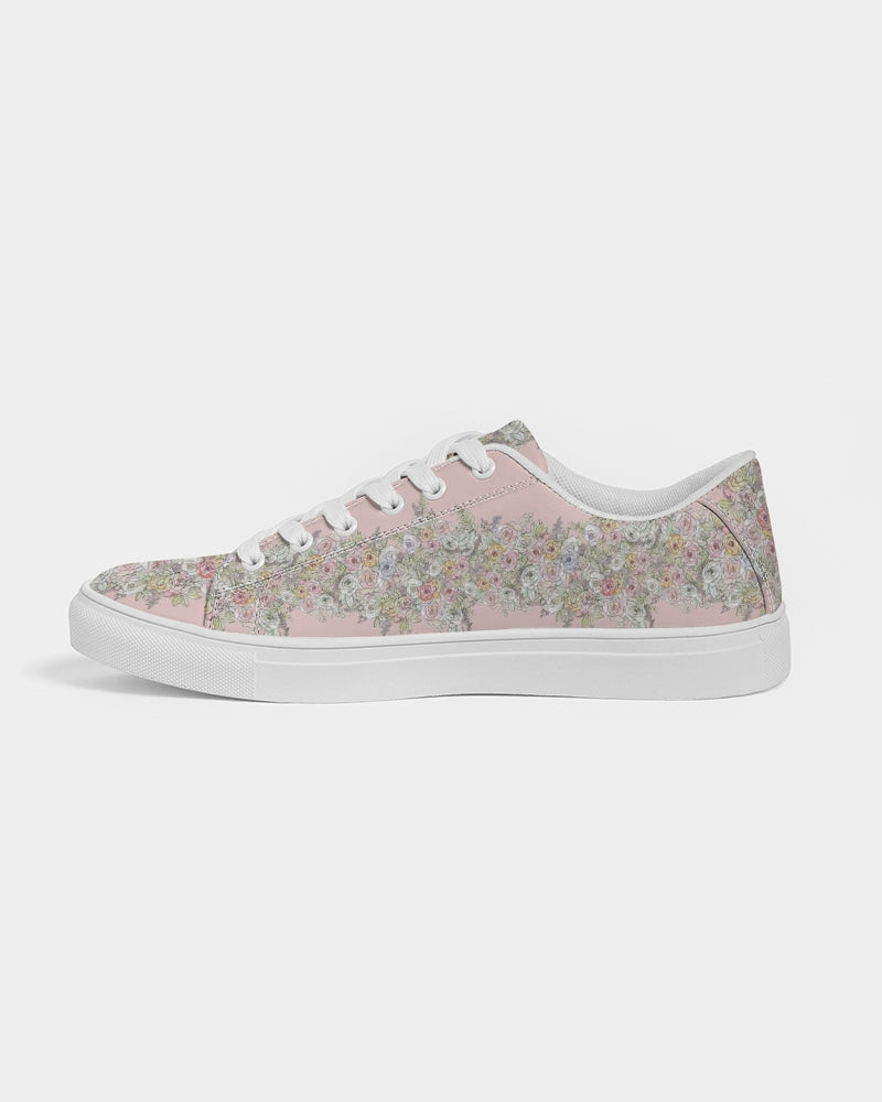 Floral Fence - blossom Women's Faux-Leather Sneaker