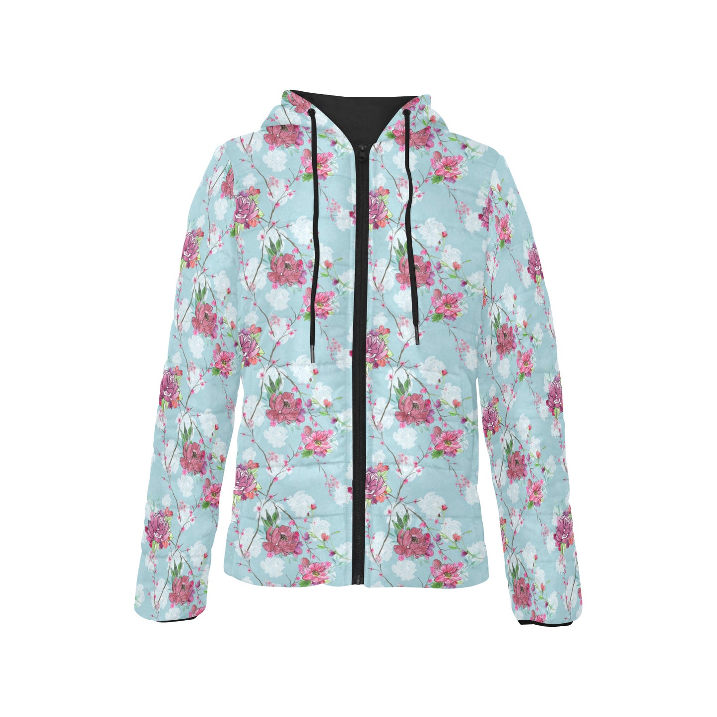 Rising, Fresh - Women's Padded Hooded Jacket
