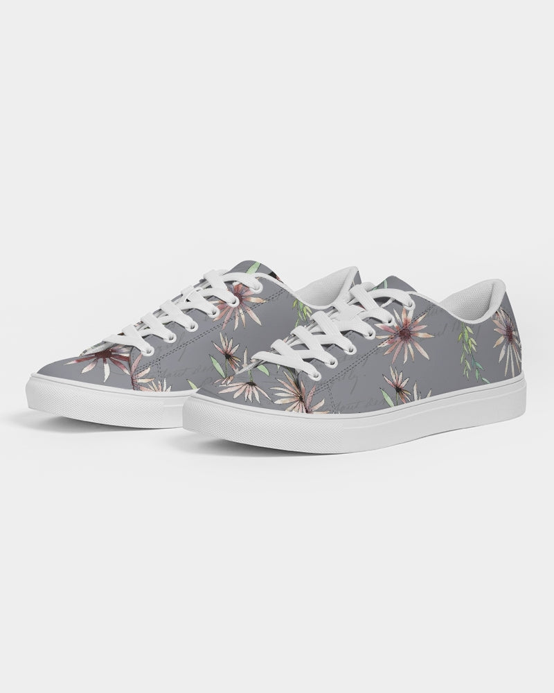 French Daisy - Smoke Women's Faux-Leather Sneaker