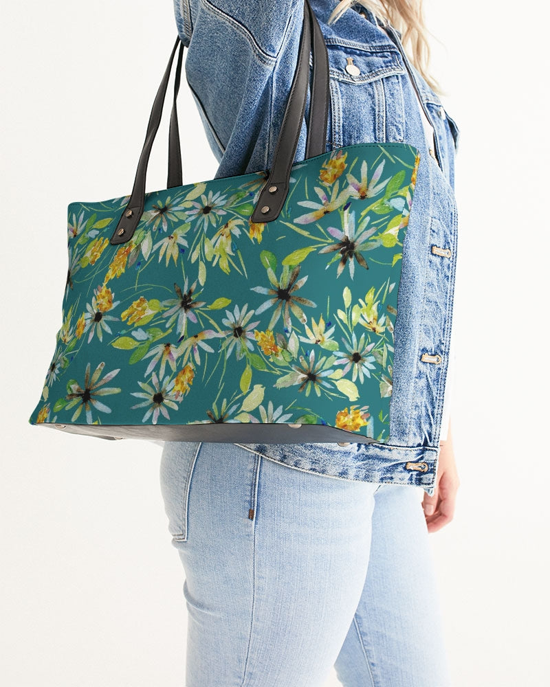 Tropical Daisies Stylish Tote