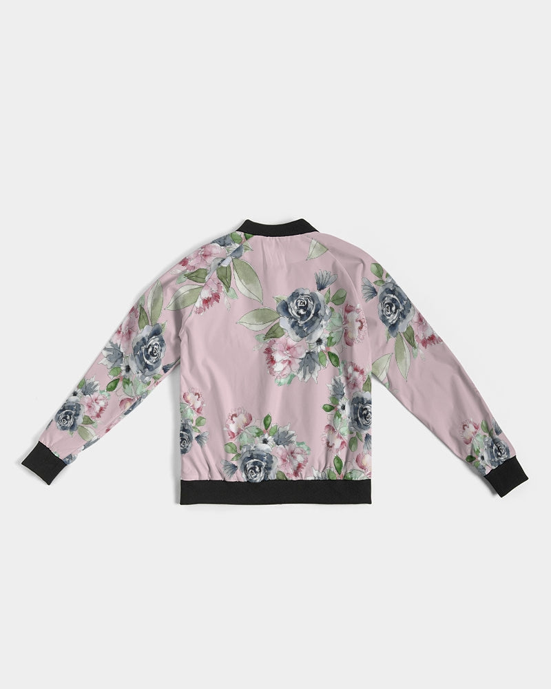 Indigo Garden - Blush Women's Bomber Jacket
