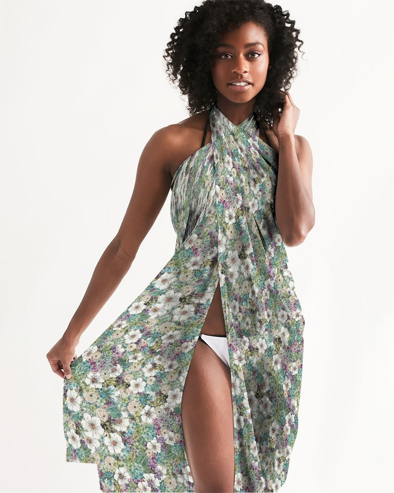 Resting Posies scarf/cover up