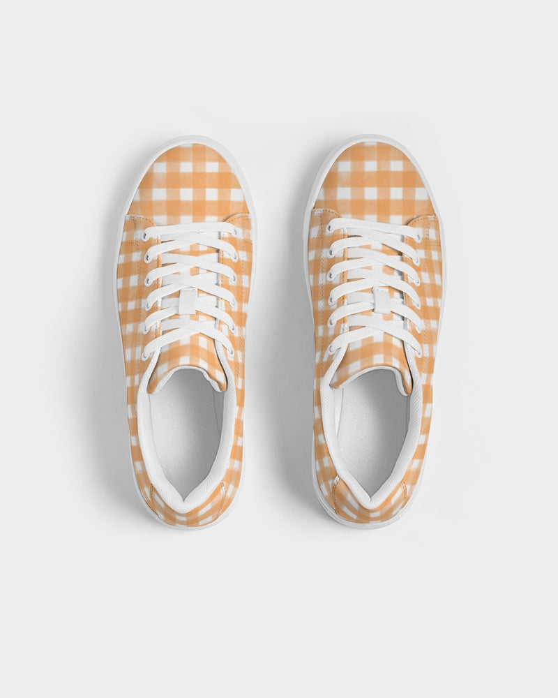 Tangarine Women's Faux-Leather Sneaker
