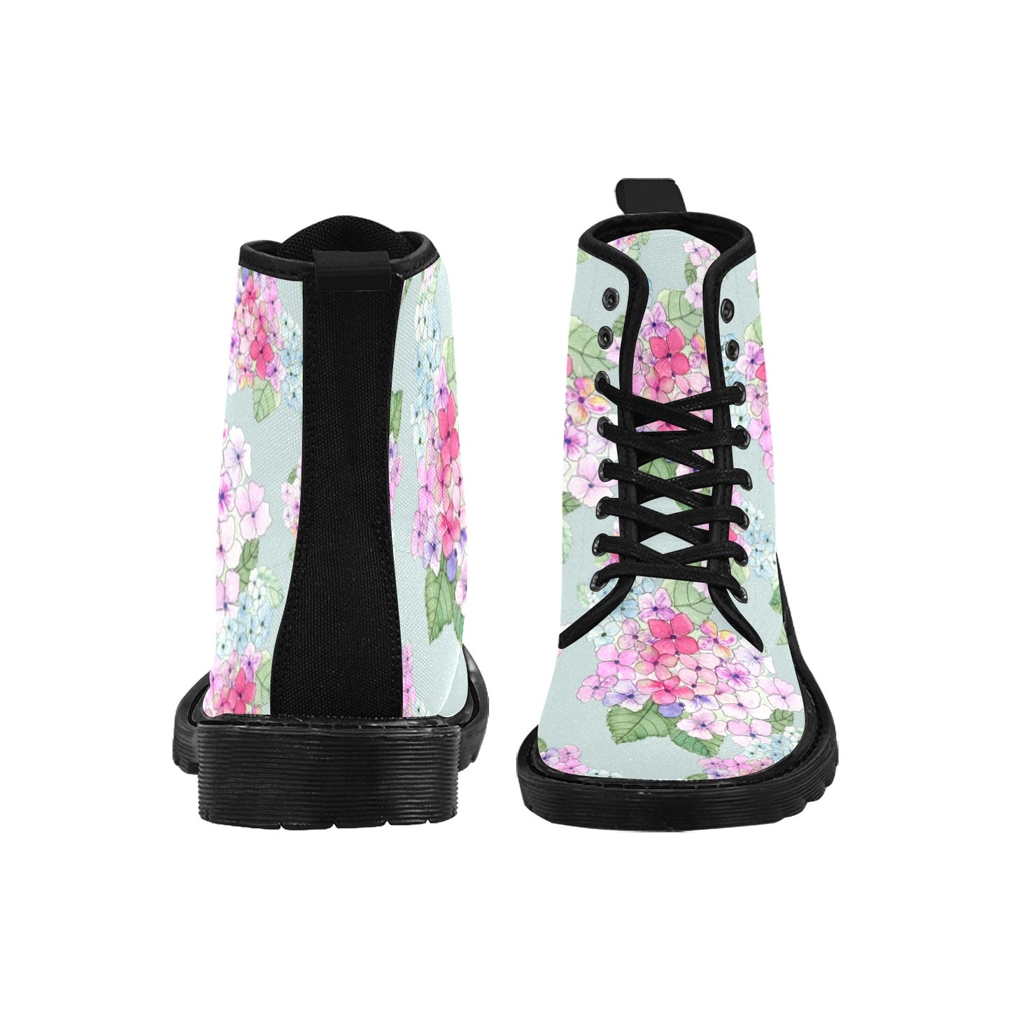 Pink Hydrangea Boots for Women