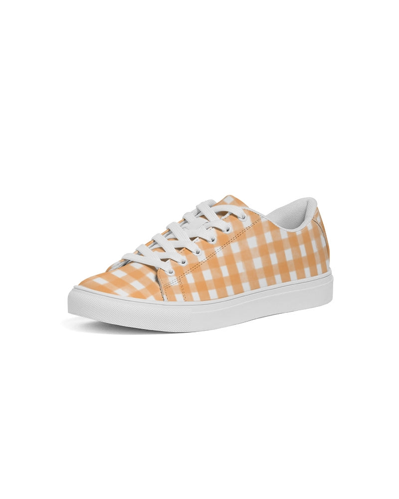 Tangarine Women's Faux-Leather Sneaker