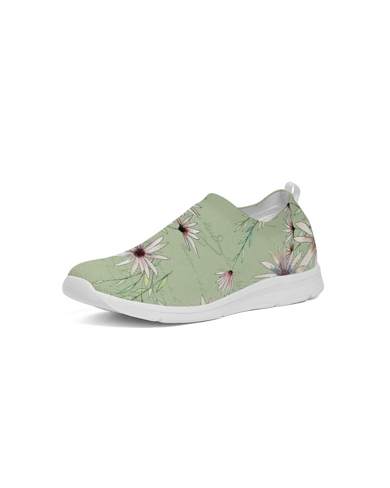 French Daisy - French Pear Women's Slip-On Flyknit Shoe