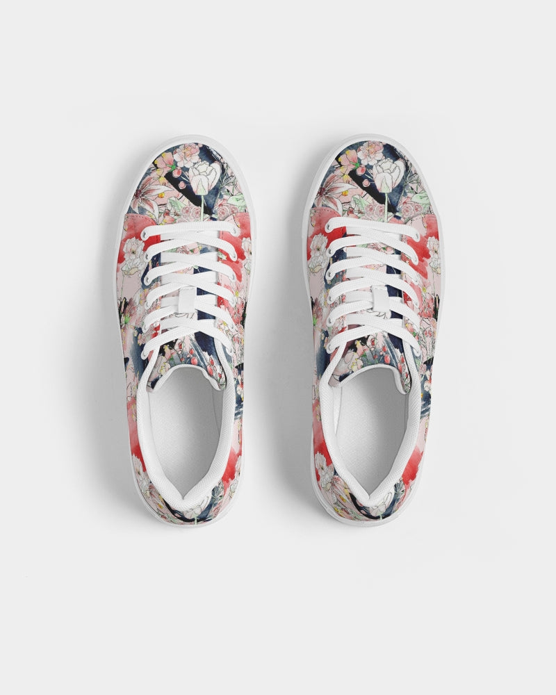 Single Buddies Women's Faux-Leather Sneaker