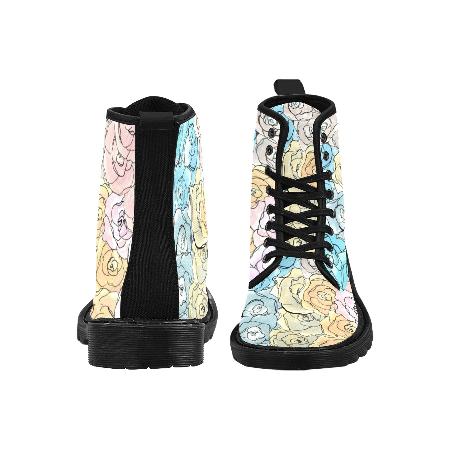 In a Cloud of Roses Boots for Women