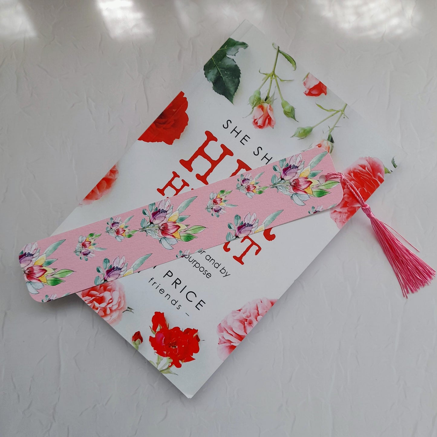 Cottage Garden Bookmark