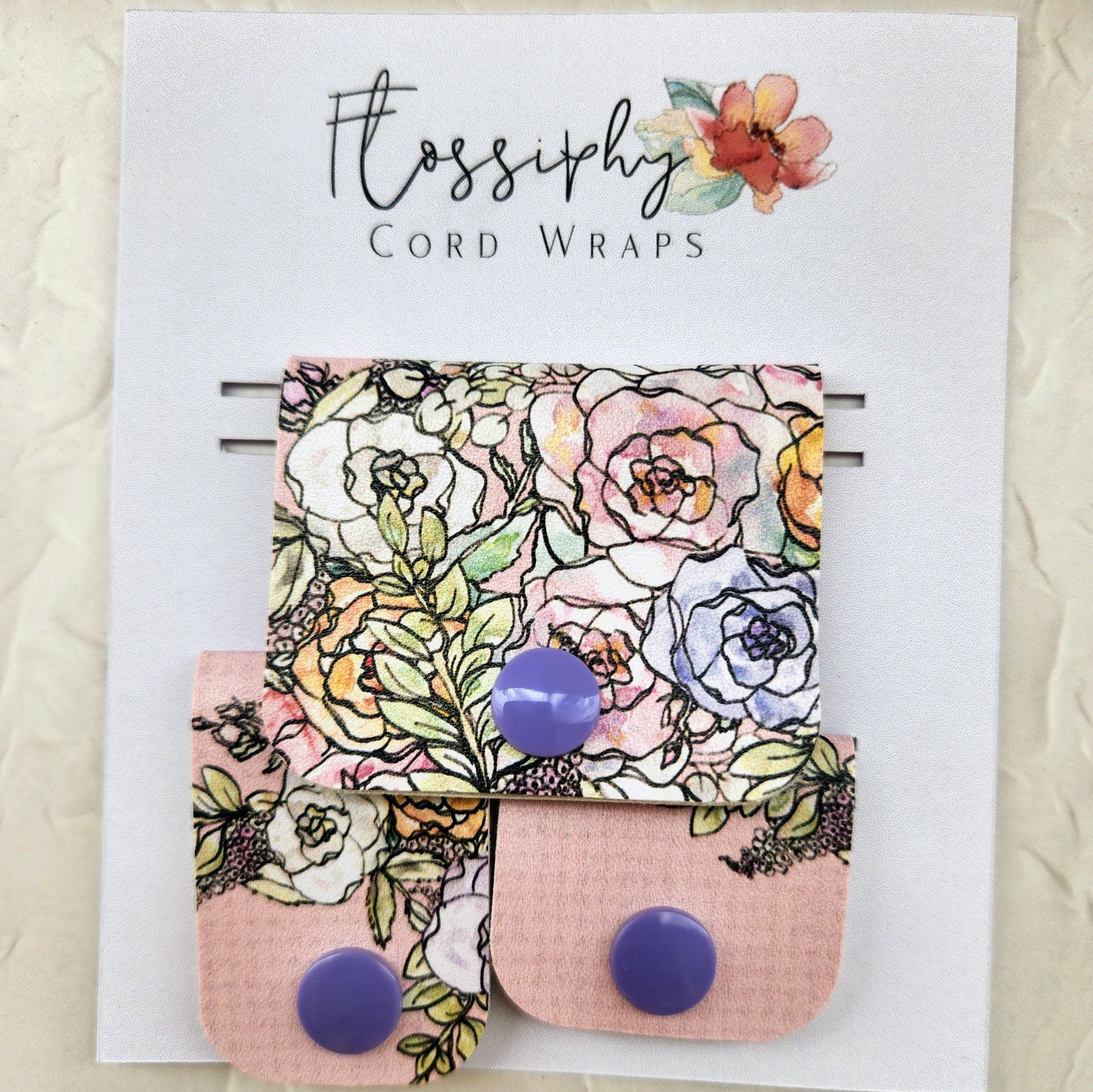 Cord Wraps - set of 3