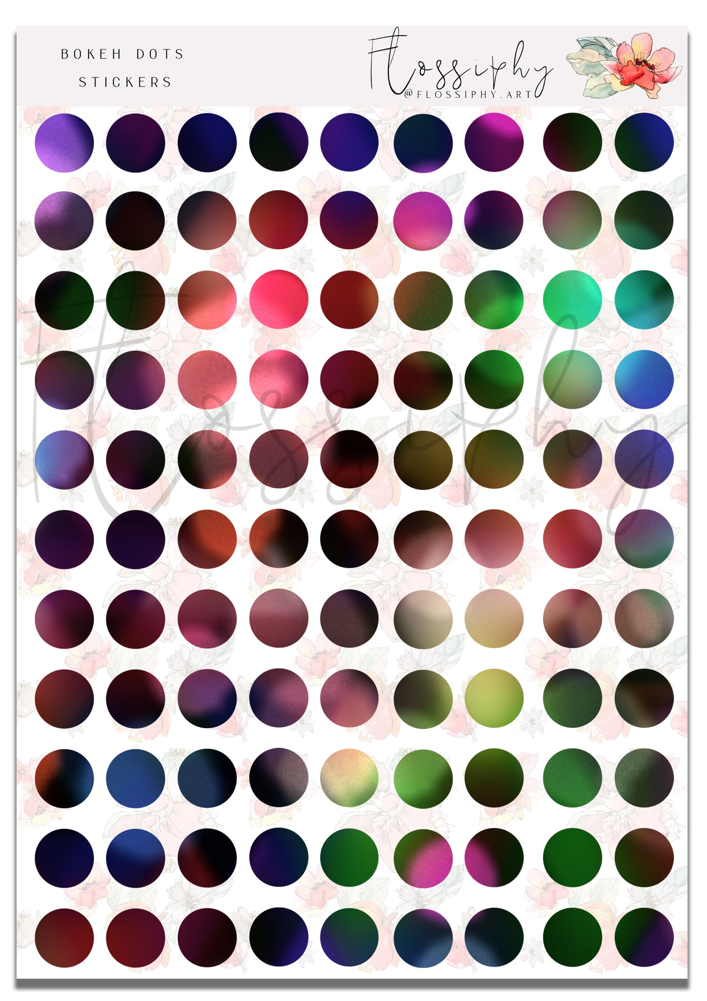 Fun Dot Functional Colour Stickers