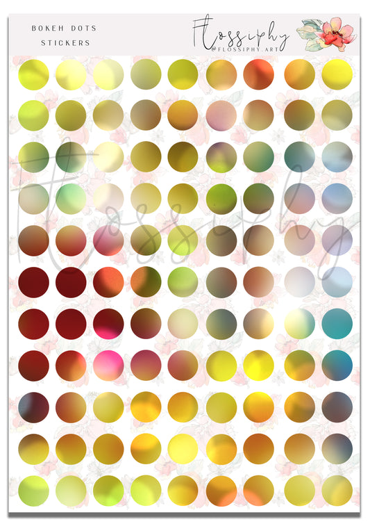 Fun Dot Functional Colour Stickers