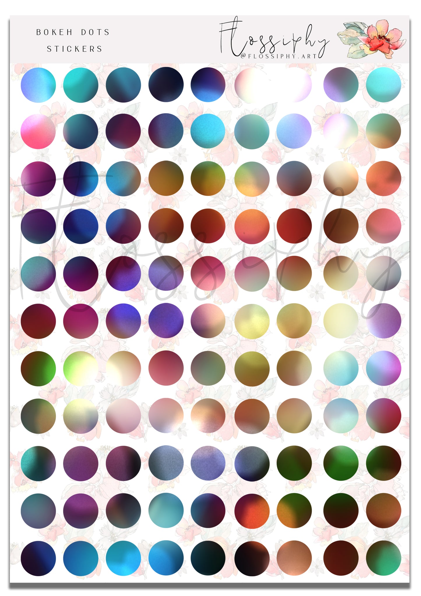 Fun Dot Functional Colour Stickers