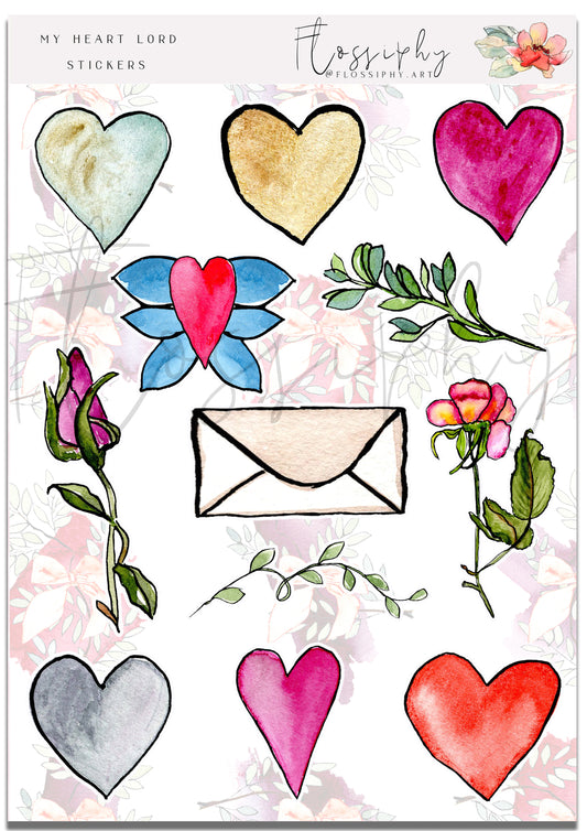 My Heart Lord Deco Stickers