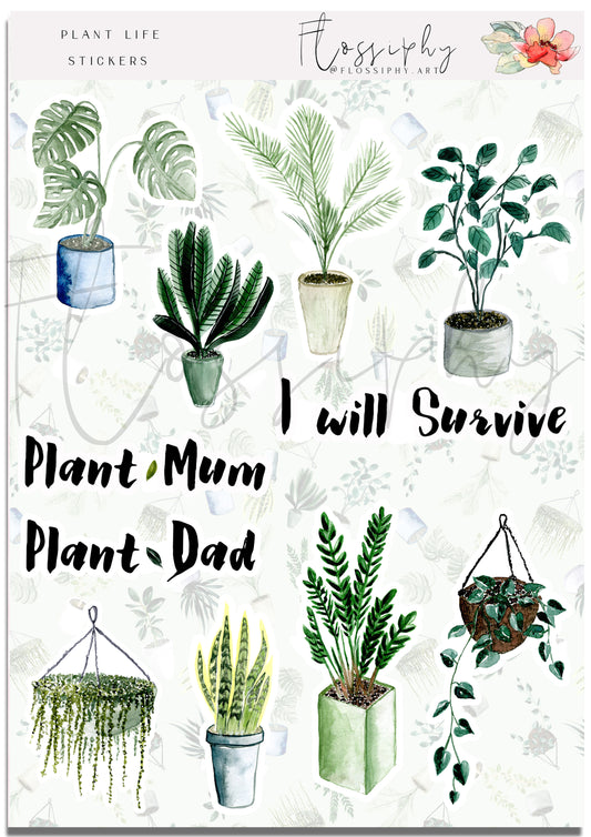Plant Life Stickers