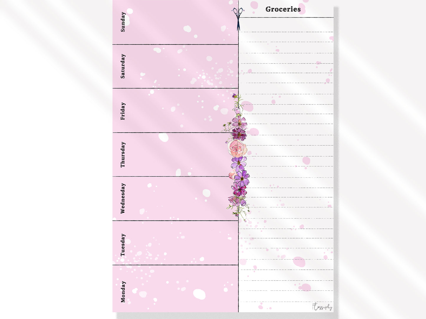 Menu Plan and List