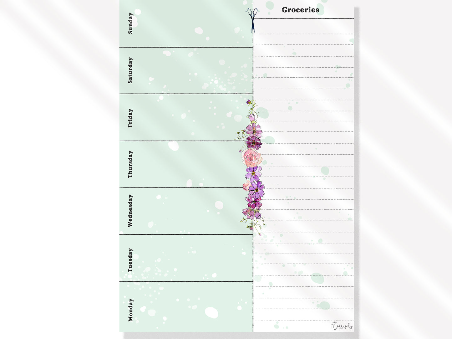 Menu Plan and List