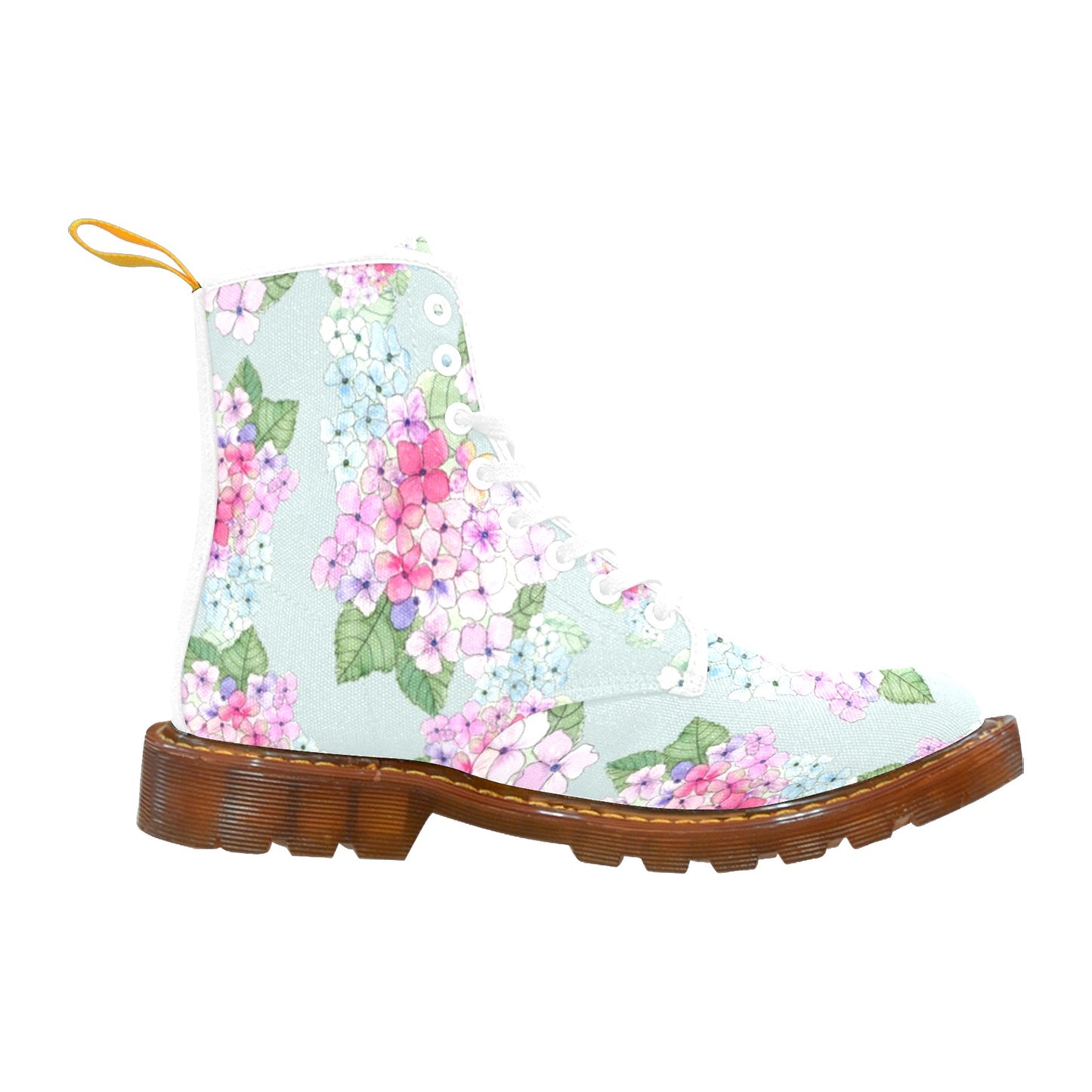 Pink Hydrangea Boots For Women