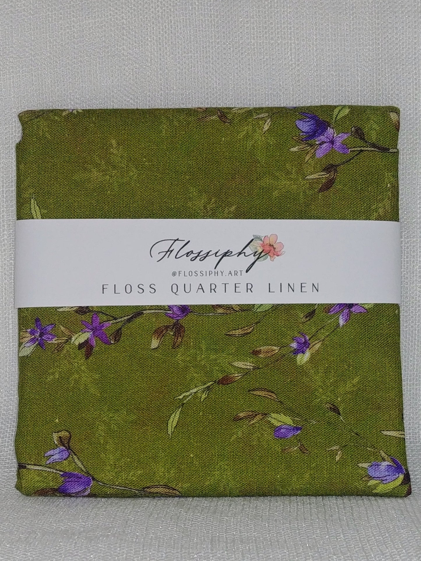 Floss Quarter Linen Flower Wall
