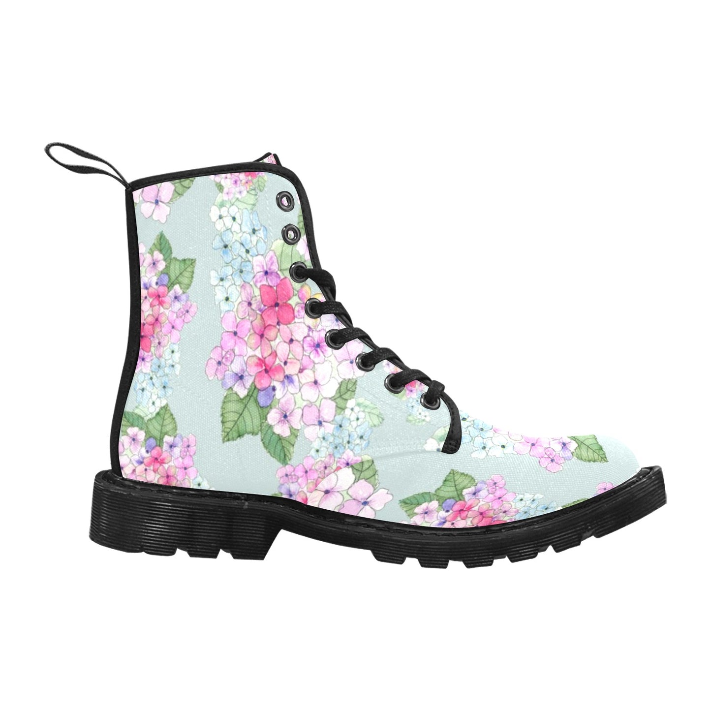 Pink Hydrangea Boots for Women