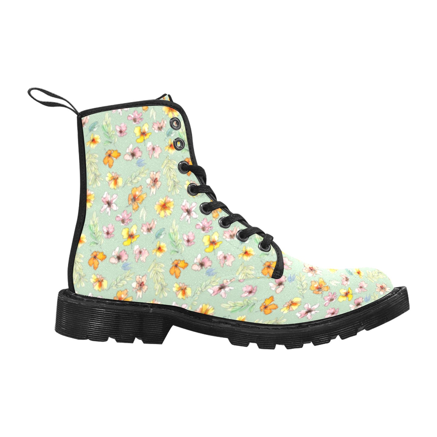 Flower Kisses - verde chiaro Boots for Women