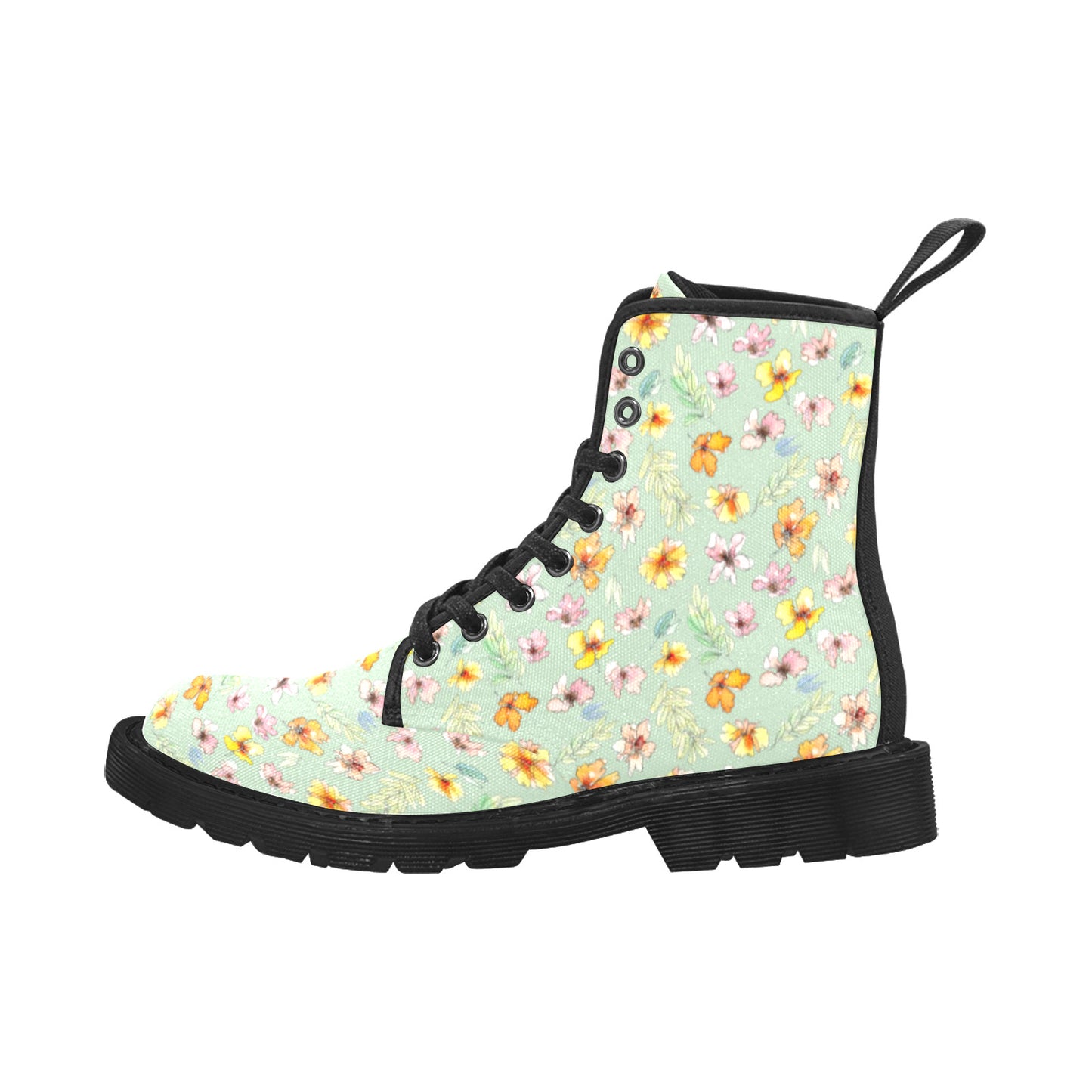 Flower Kisses - verde chiaro Boots for Women