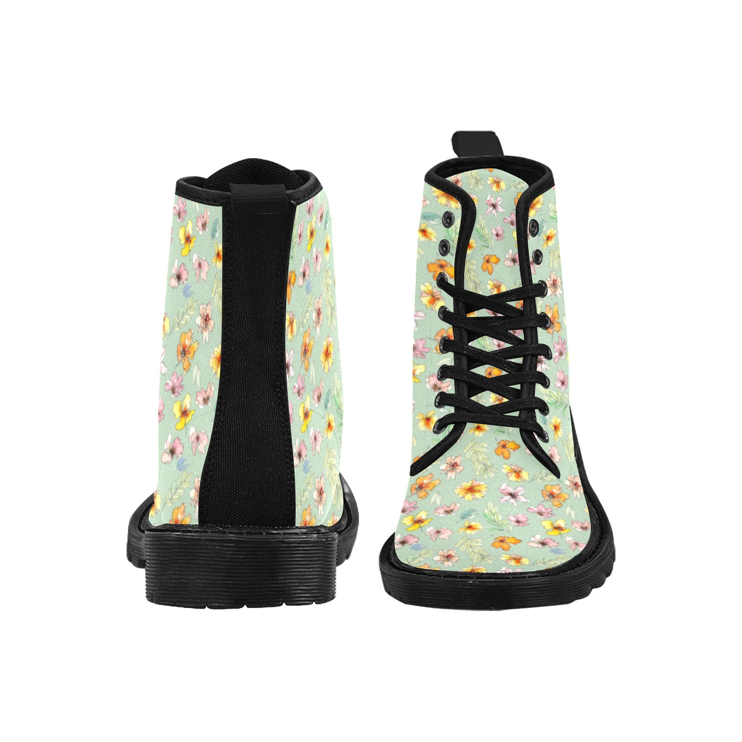 Flower Kisses - verde chiaro Boots for Women