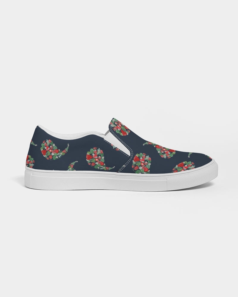 Strawberry Fields - dig deep Women's Slip-On Canvas Shoe