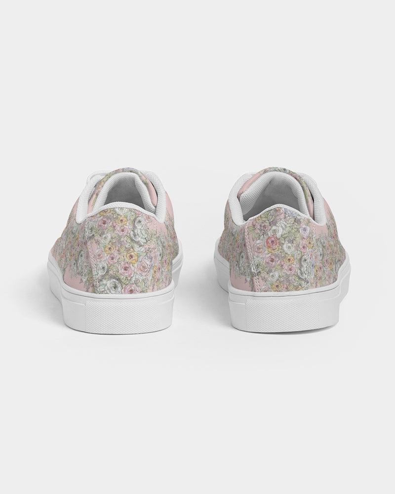 Floral Fence - blossom Women's Faux-Leather Sneaker