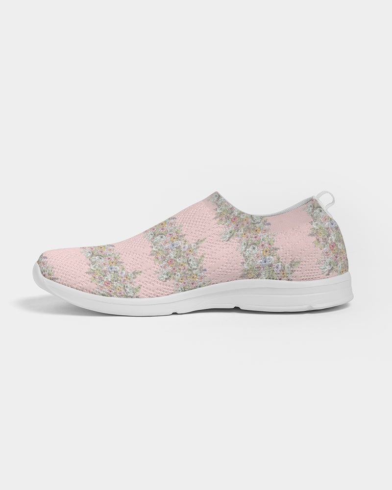 Floral Fence - blossom Women's Slip-On Flyknit Shoe