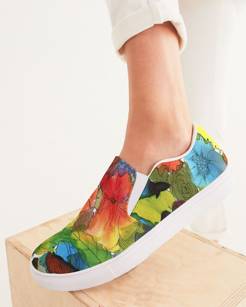 Inked Women's Slip-On Canvas Shoe