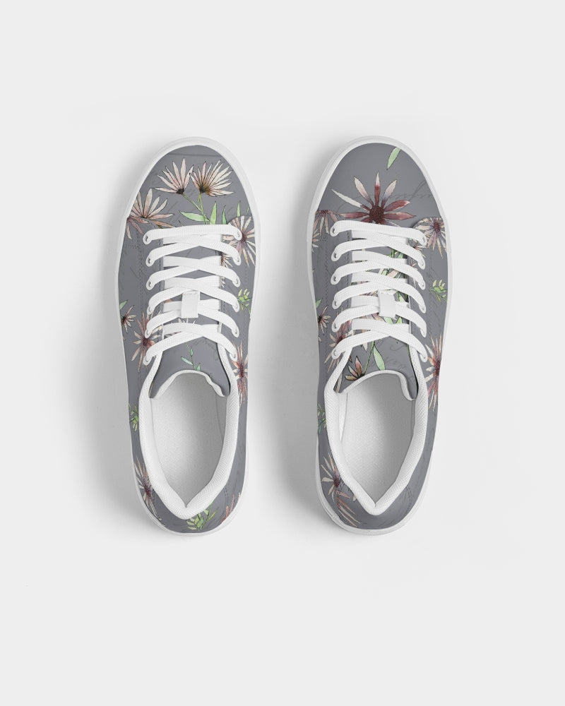 French Daisy - Smoke Women's Faux-Leather Sneaker