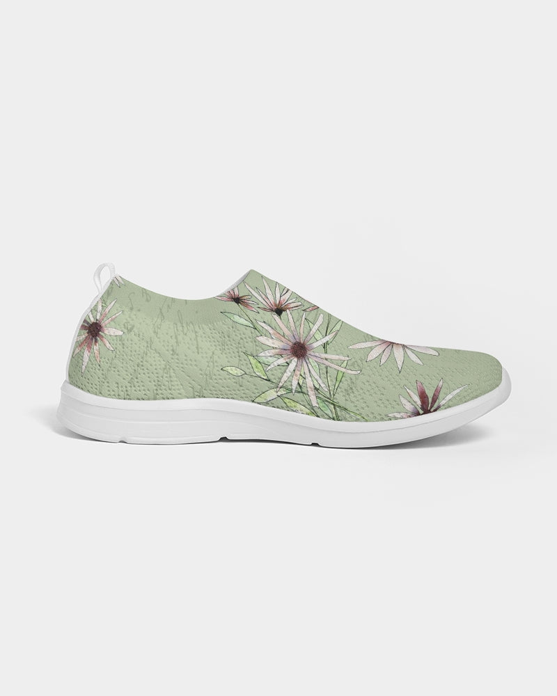 French Daisy - French Pear Women's Slip-On Flyknit Shoe