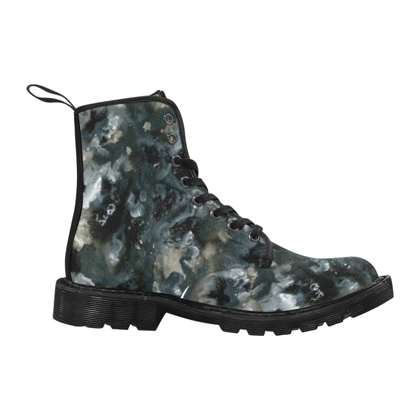 Inked Camo Boots for Women