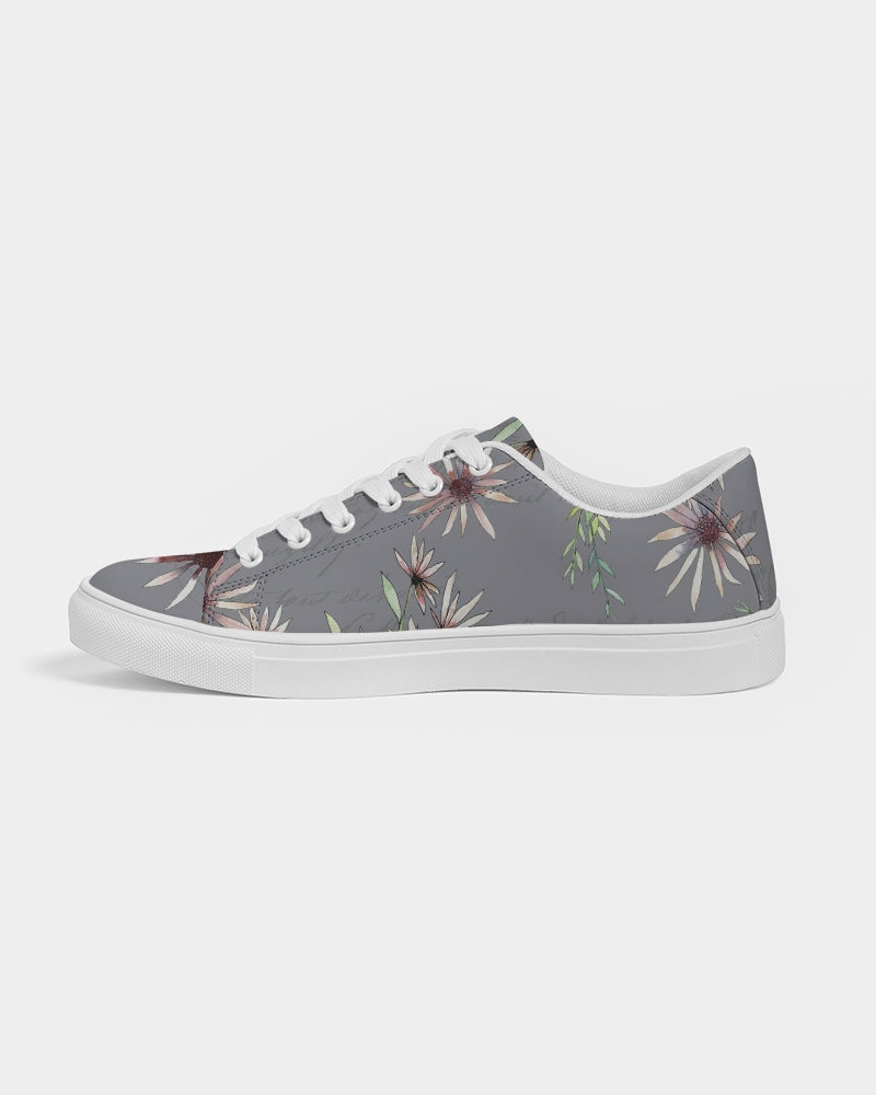 French Daisy - Smoke Women's Faux-Leather Sneaker