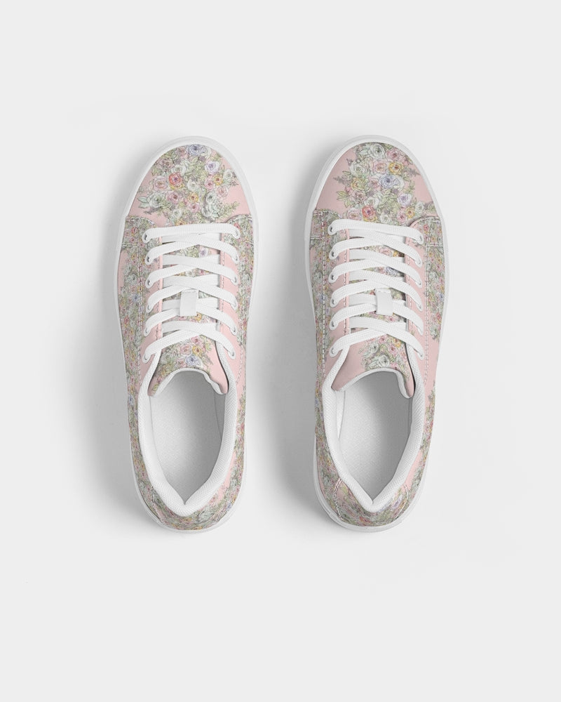 Floral Fence - blossom Women's Faux-Leather Sneaker