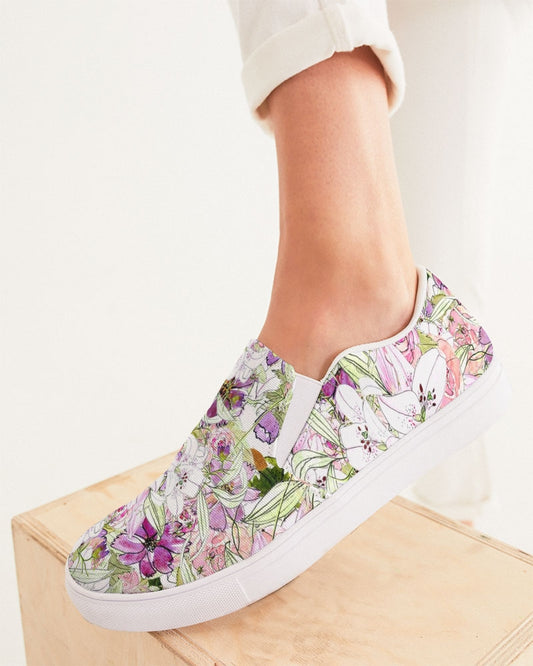 Magical Garden Women's Slip-On Canvas Shoe