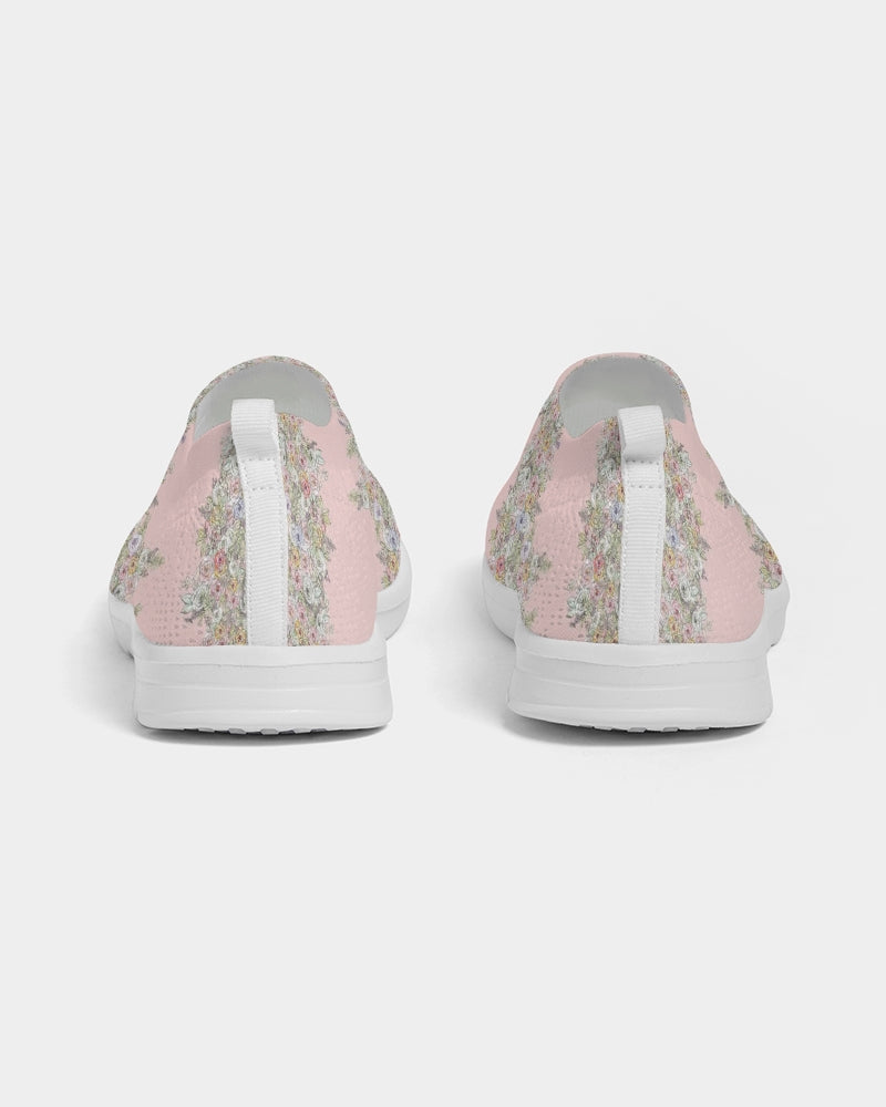 Floral Fence - blossom Women's Slip-On Flyknit Shoe